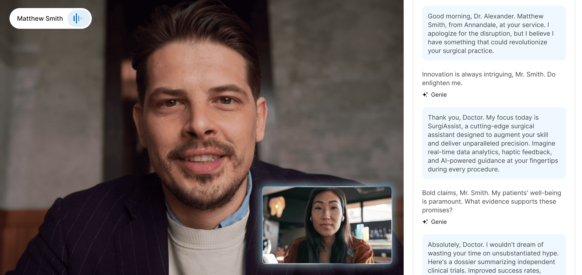 Roleplay AI screengrab