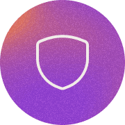 Plum Icon Shield