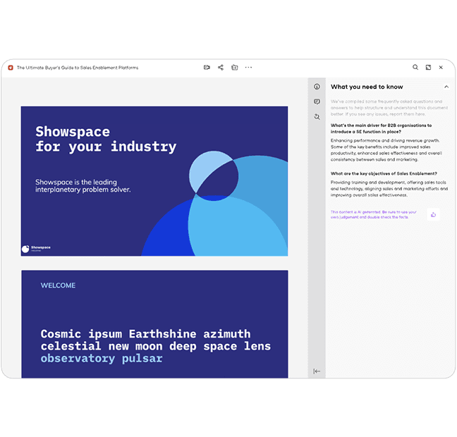 Sellers Find Content