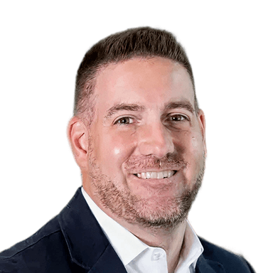 Headshot of Justin Hill, VP of Global Sales Engineering at Showpad