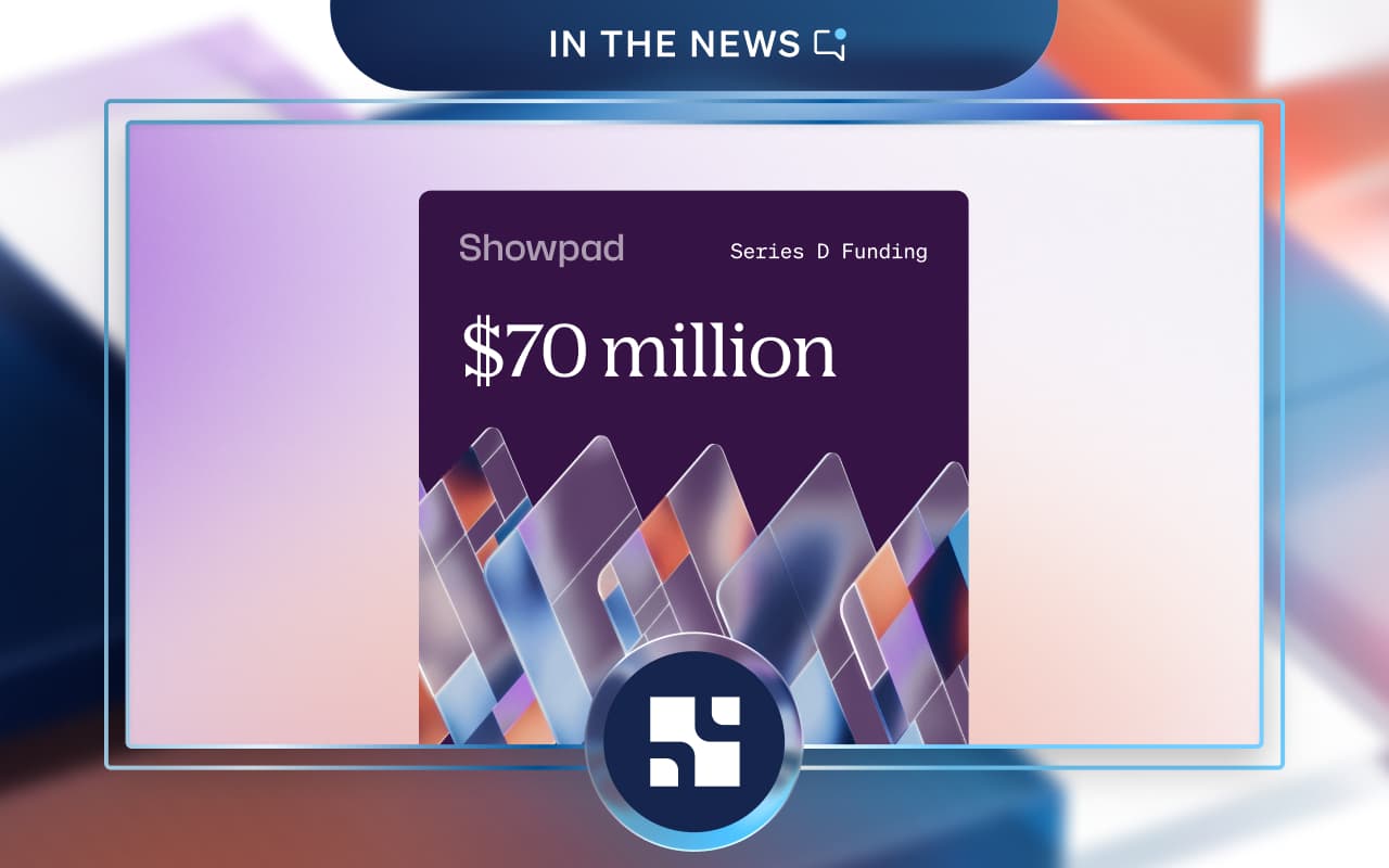 Showpad lève 70 millions de dollars dans le cadre d'un tour de table de série D