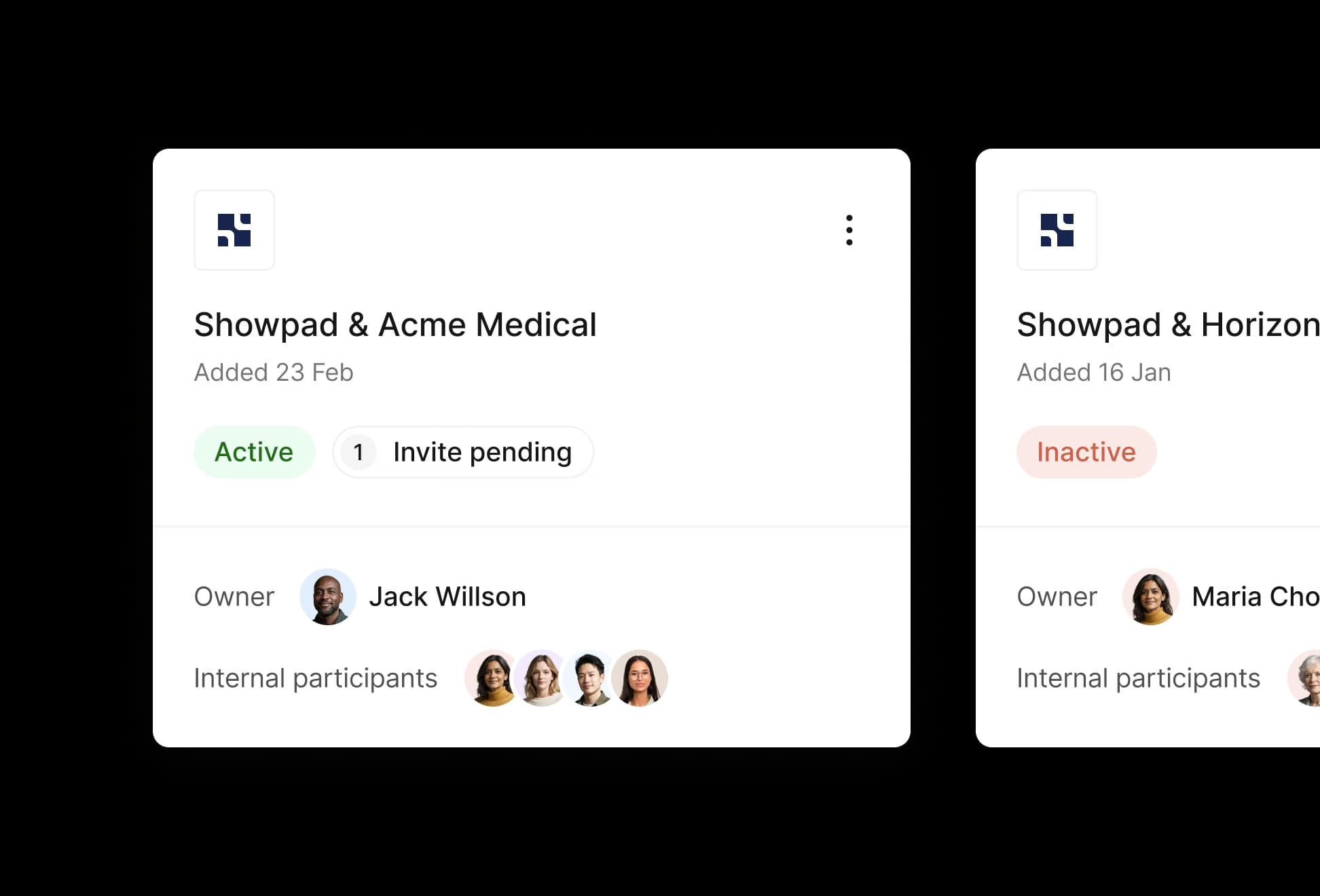 Up Next Products Shared Spaces