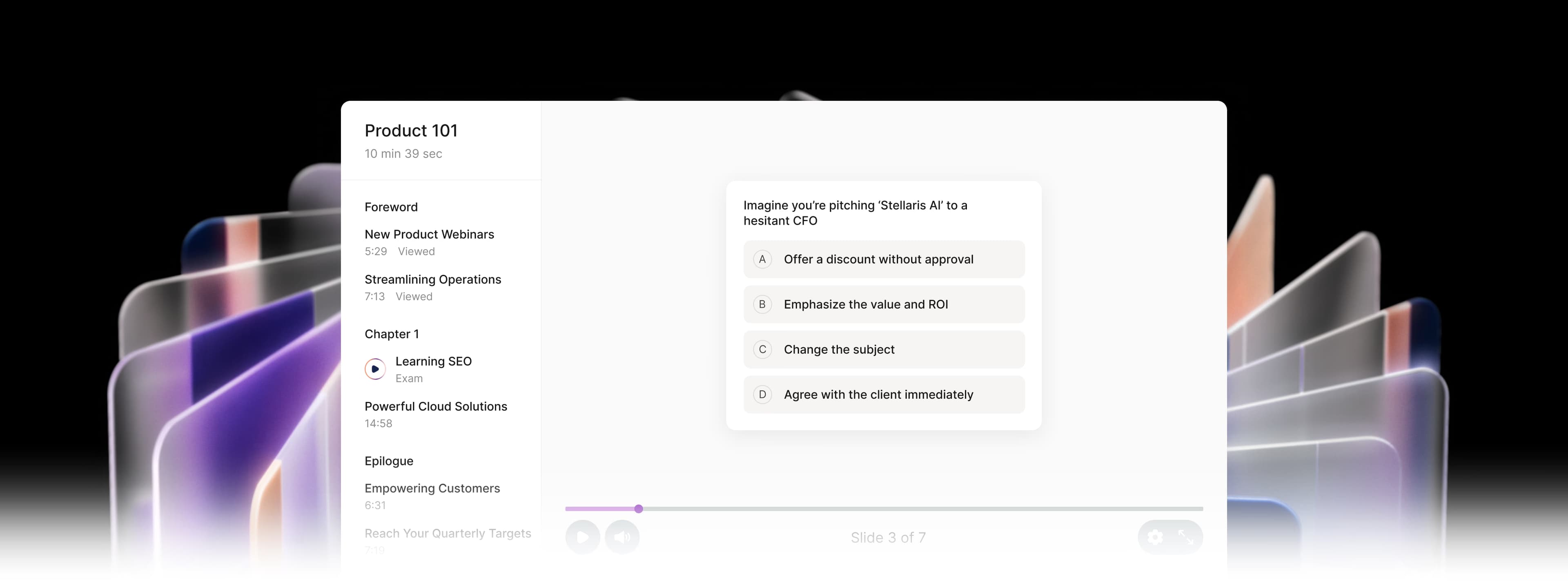 With Authoring AI, You Create Dynamic, Seller Ready Learning Materials