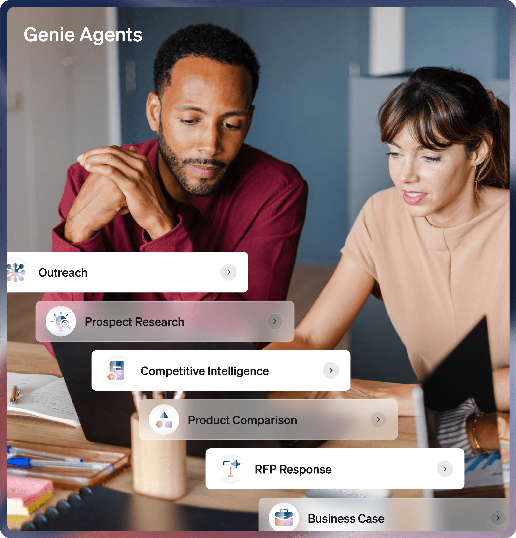 Genie Agents Hero