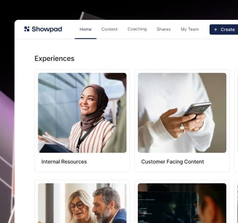Showpad Main Feature