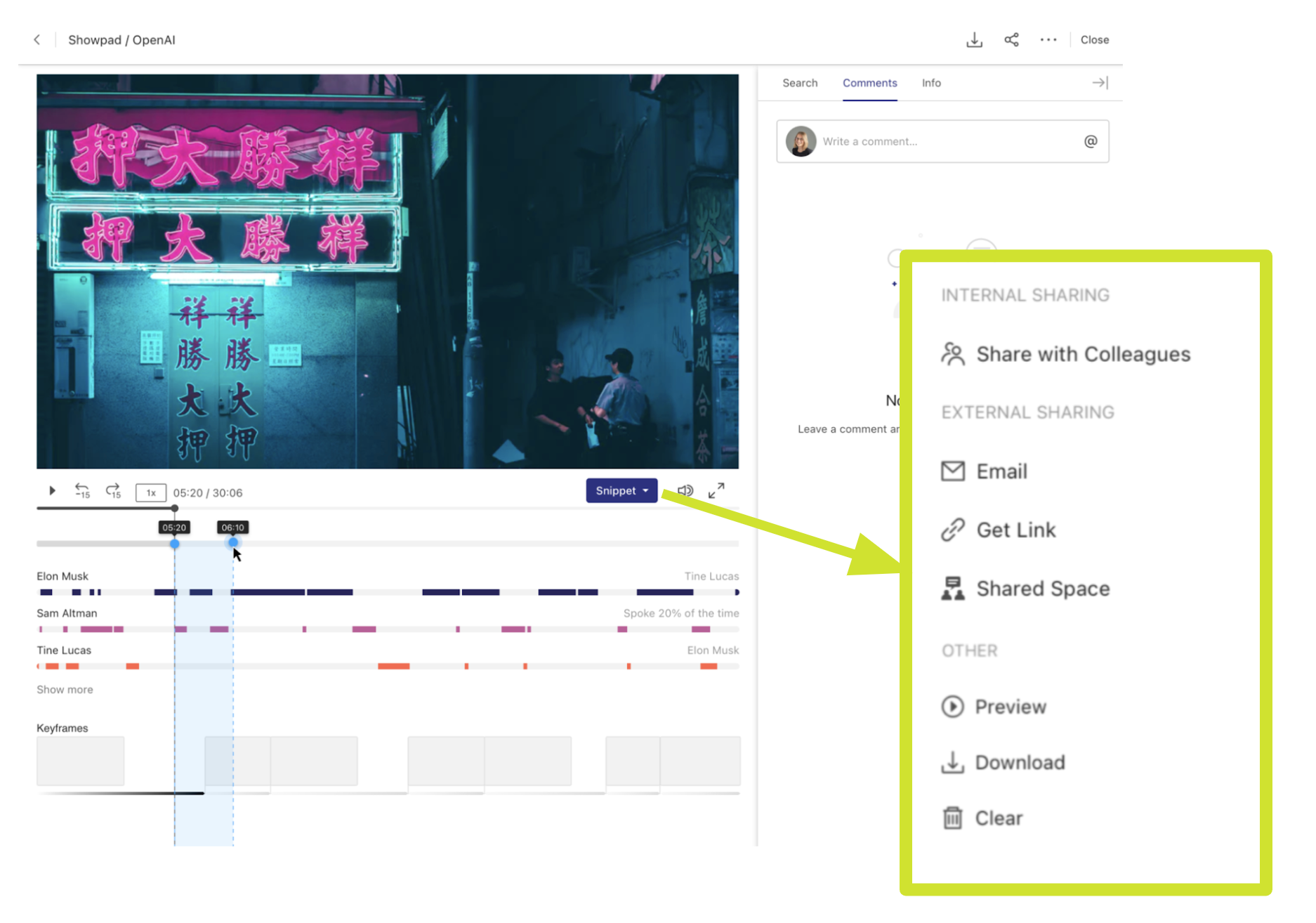 meetingiq snippets