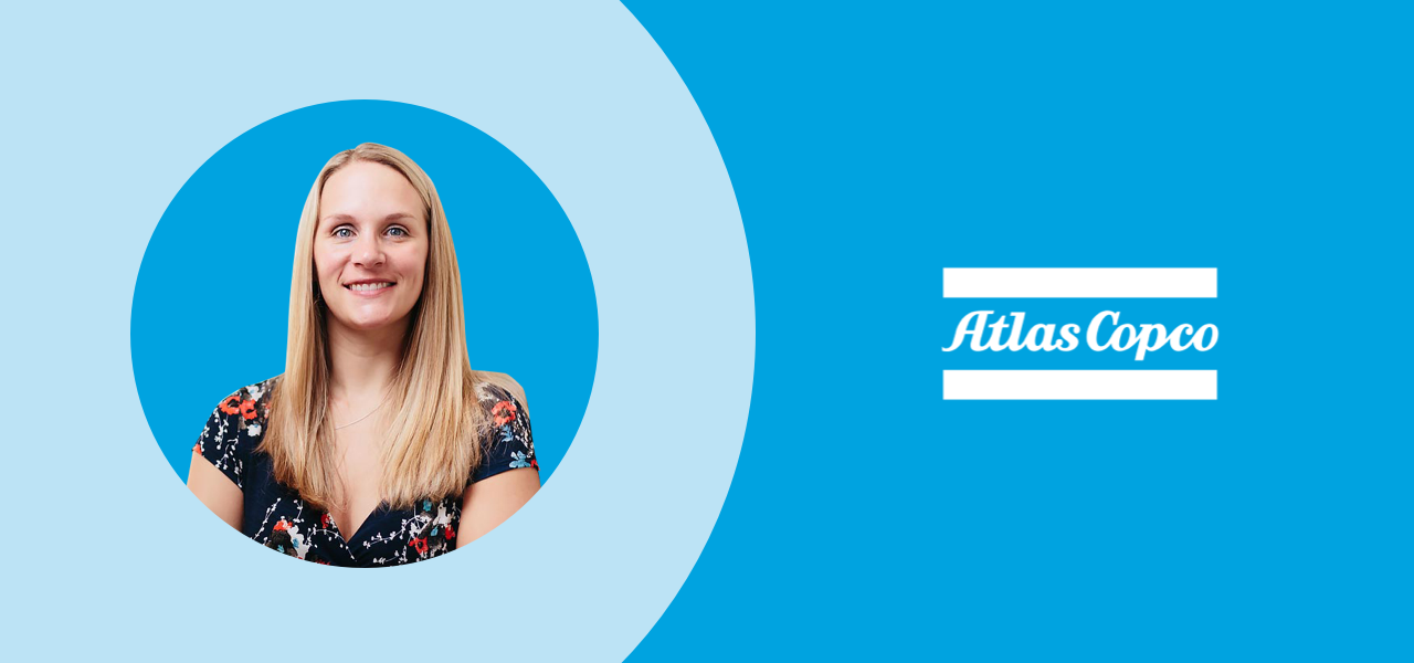 How Leea Huffine at Atlas Copco enables the sales team | Building Modern Sellers Blog Series