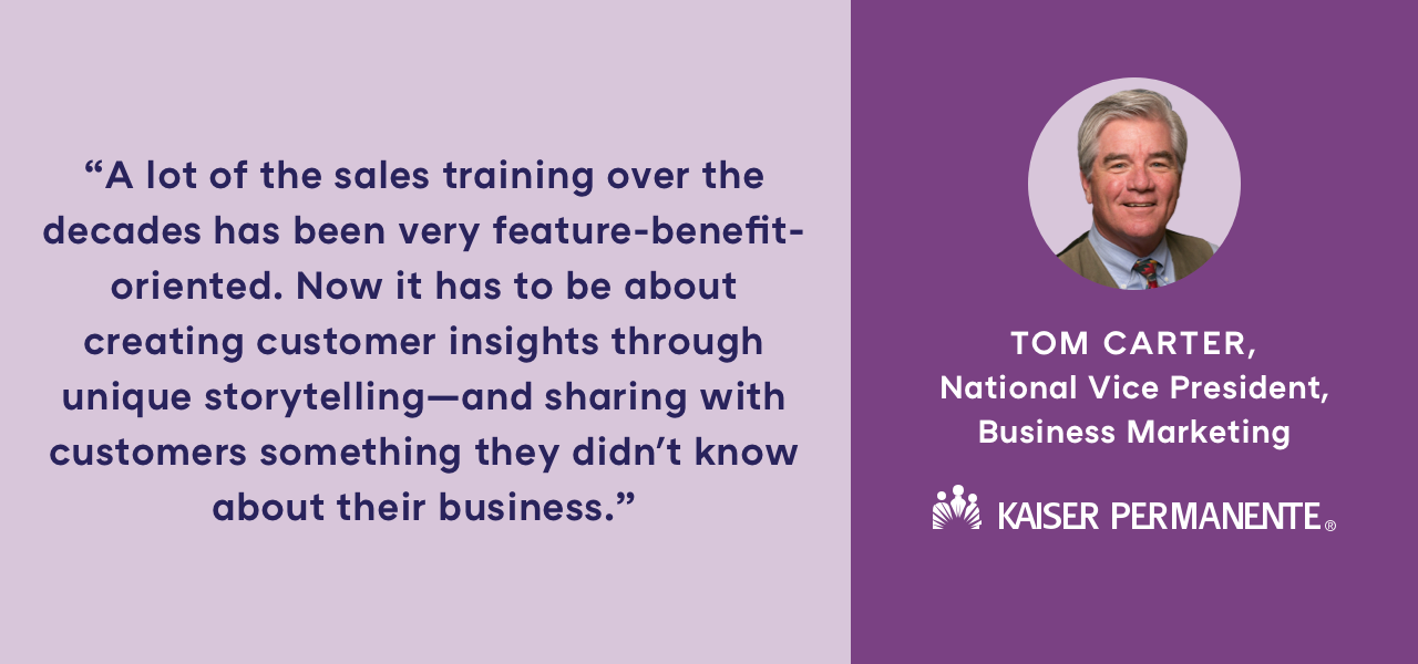 Kaiser Permanente customer quote 1