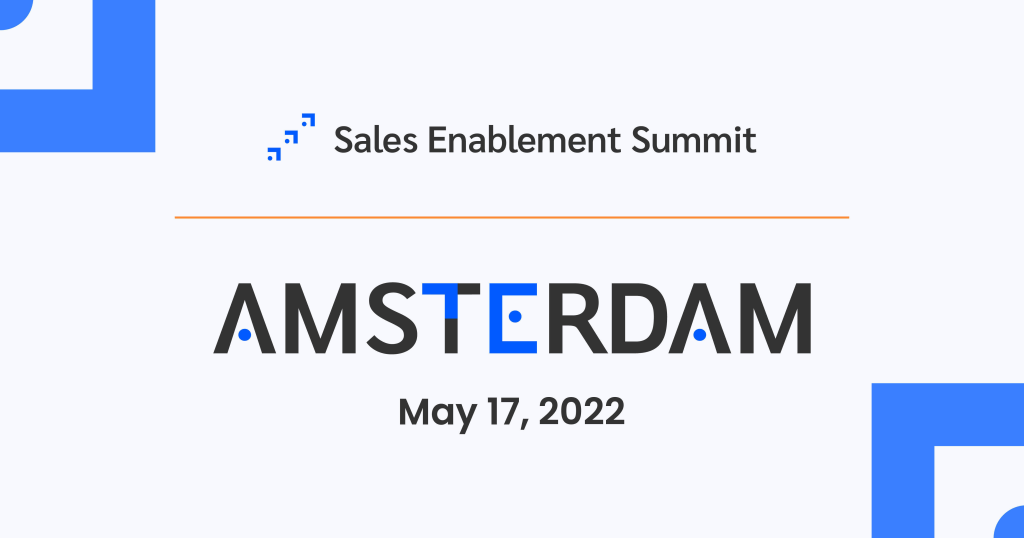 Sales Enablement Summit, Amsterdam Showpad