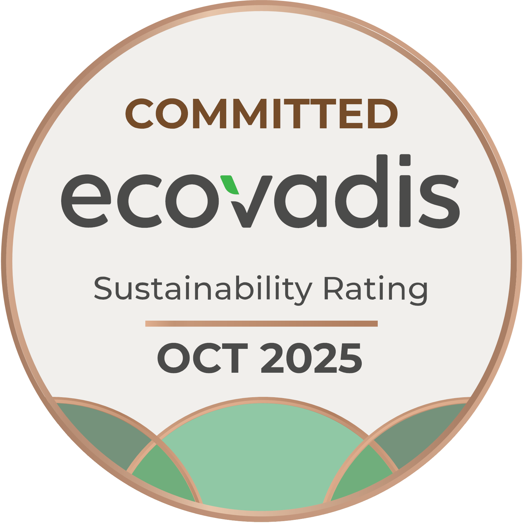 EcoVadis recognition